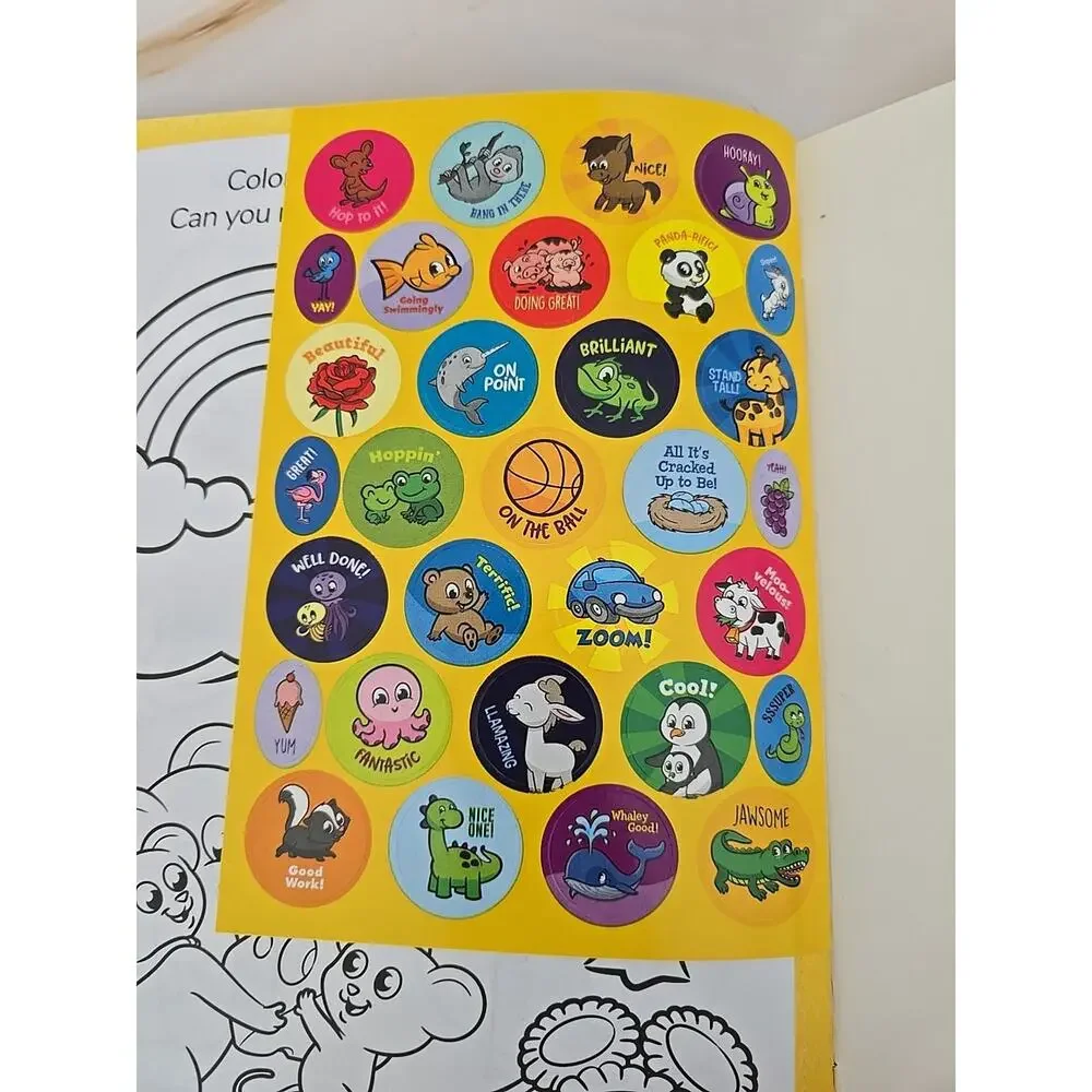 Crayola Workbook With STICKERS Set Of 2